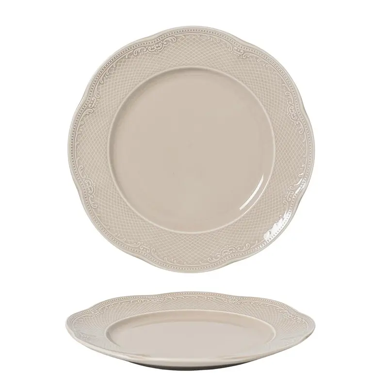 Тарелка Noble Peach Tea Aristocrat d 27 см h3,2 см