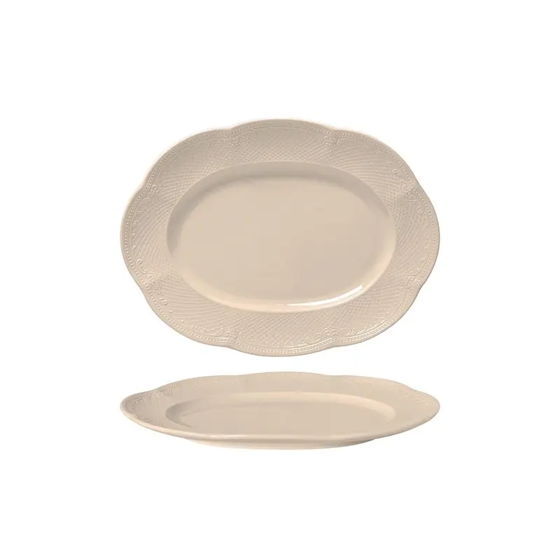 Блюдо овальное Noble Peach Tea Aristocrat 24*18*2,8 см