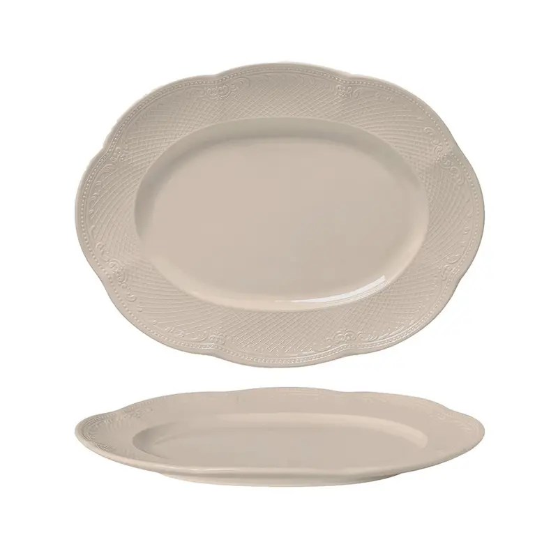 Блюдо овальное Noble Peach Tea Aristocrat 36*27*2,8 см