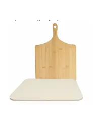 Набор для выпекания, Tognana, Piatti Pizza, (пекарский камень 38x30 см, доска для подачи 46x28 см, книга рецептов)