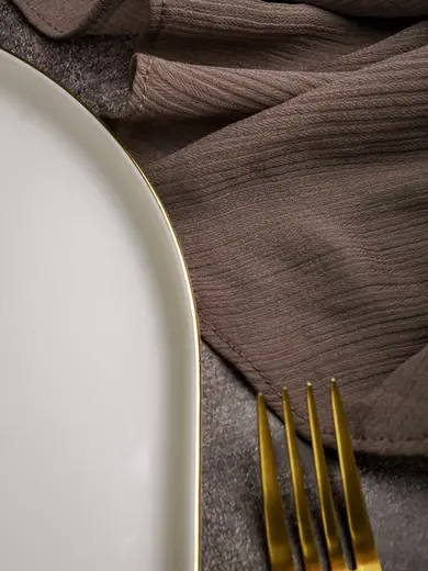 Блюдо овальное Porland CHOPIN GOLD  32см