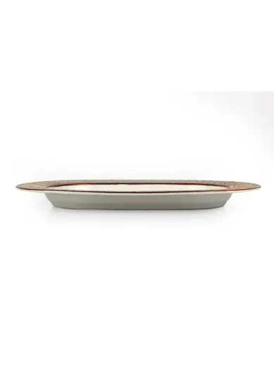 Тарелка овальная с бортом, Porland Legacy Copper 24*16см