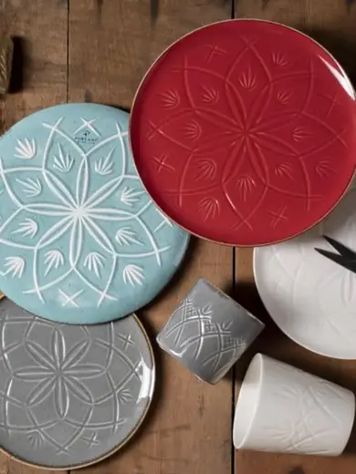 Тарелка Porland CHRISTINA WHITE 27 см