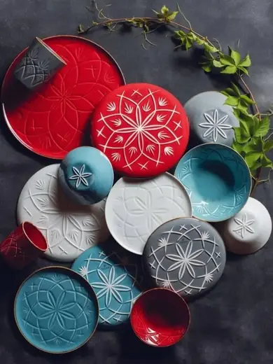 Тарелка Porland CHRISTINA WHITE 27 см