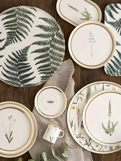 Блюдо квадратное Porland BOTANICAL 21x21см