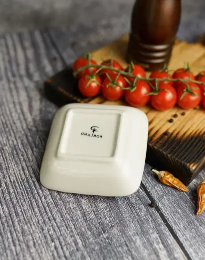 Тарелка квадратная, Porland MIX&MATCH 9 см., COBALT