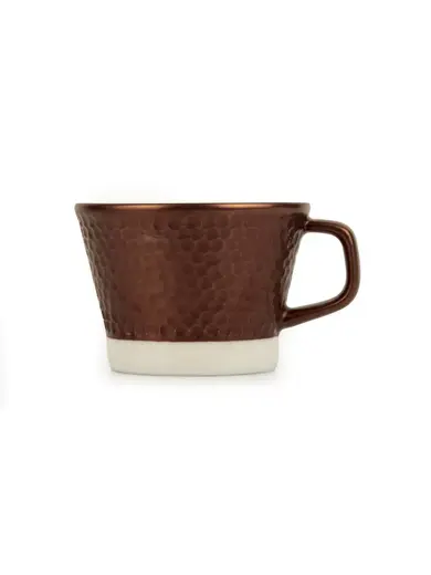 Кофейная пара: чашка 80мл с блюдцем 12см Porland Legacy Copper