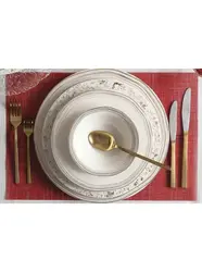 Сервиз столовый на 6 персон 41 предмет Porland BOHEM (тарелка мелкая  27 см - 6 шт., блюдо овальное 31см 1 шт., блюдо овальное 27 см - 2 шт.,перечница - 1 шт., солонка - 1 шт., тарелка мелкая 17 см - 6 шт., тарелка глубокая 16 см - 6 шт., тарелка глубокая