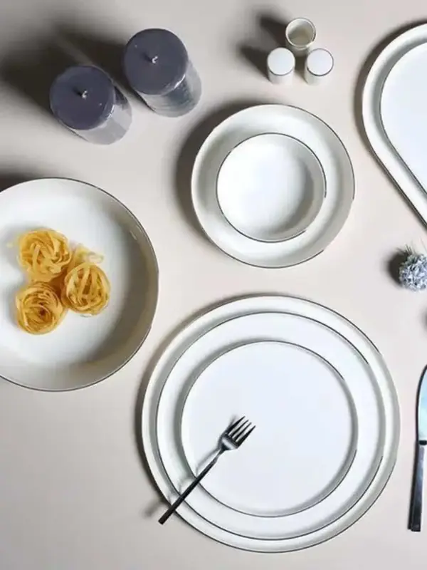 Обеденный сервиз на 12 персон Porland CHOPIN PLATINUM (60пред.)