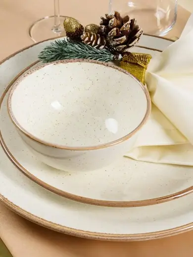 Чашка чайная стопируемая, Porland SEASONS BEIGE 177 мл, цвет бежевый