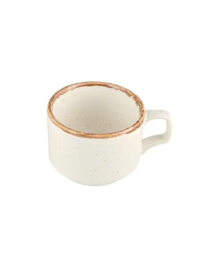 Чашка чайная стопируемая, Porland SEASONS BEIGE 177 мл, цвет бежевый