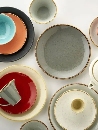 Чашка чайная стопируемая, Porland SEASONS BEIGE 177 мл, цвет бежевый