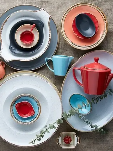 Чашка чайная стопируемая, Porland SEASONS BEIGE 177 мл, цвет бежевый