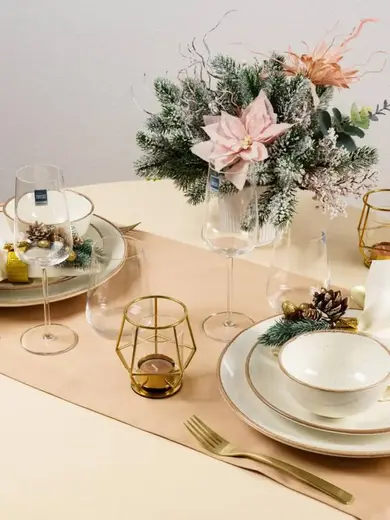 Чашка чайная стопируемая, Porland SEASONS BEIGE 177 мл, цвет бежевый