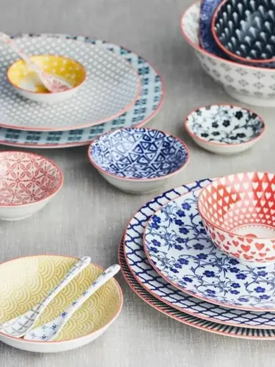 Чаша Porland MIX&MATCH 15 см OLD FASHION PETROL BLUE