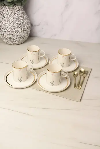 Чайная пара Porland Botanical 200 мл, четыре пары