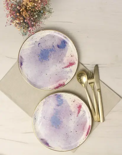 Набор тарелок Porland Cosmos 20 см,  2 шт