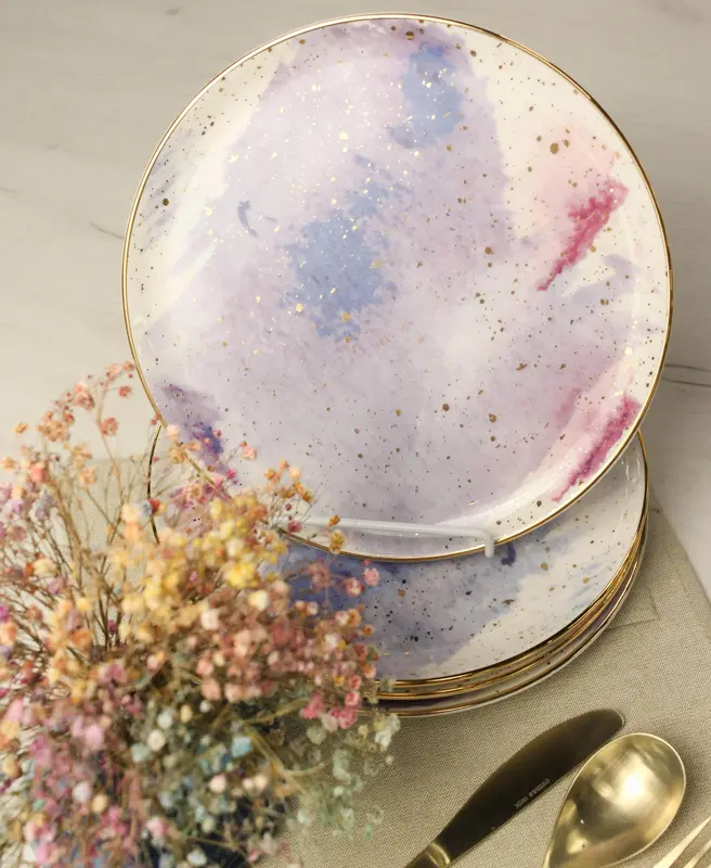 Набор тарелок Porland Cosmos 20 см, 4 шт