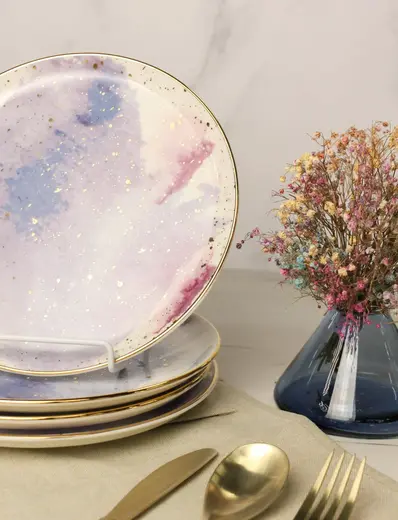 Набор тарелок Porland Cosmos 20 см, 4 шт