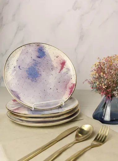 Набор тарелок Porland Cosmos 20 см, 4 шт