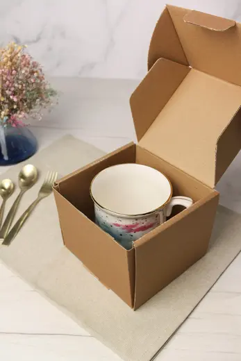 Набор кружек Porland Cosmos 380 мл, 2 шт, белый, голубой