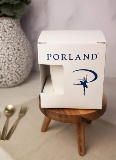 Кружка Porland Seasons 260 мл, бежевая, подарочная упаковка