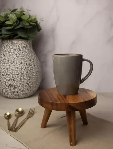 Кружка Porland Seasons 260 мл, темно-серая, подарочная упаковка