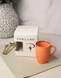 Кружка Porland Seasons 260 мл, оранжевая, подарочная упаковка