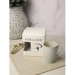 Кружка Porland Seasons 260 мл, серая, подарочная упаковка