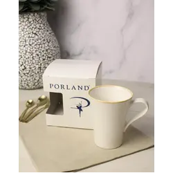 Кружка Porland Seasons 340 мл, бежевая, подарочная упаковка