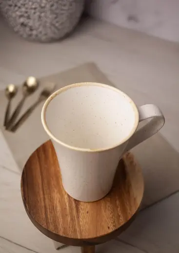 Кружка Porland Seasons 340 мл, бежевая, подарочная упаковка