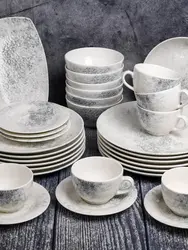 Сервиз столовый Porland Smoky 32 предмета, на 6 персон