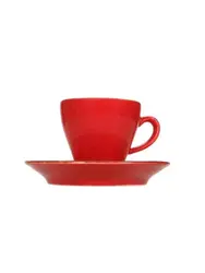 Чашка кофейная, Porland, Seasons Red, 70 мл, к блюдцу 12OT12