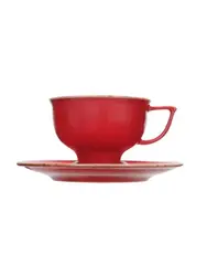 Чашка кофейная, Porland, Seasons Red, 95 мл, к блюдцу 12CA12