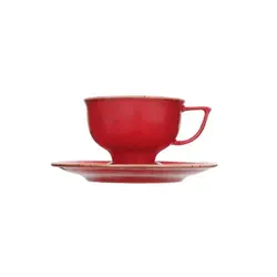 Чашка кофейная, Porland, Seasons Red, 95 мл, к блюдцу 12CA12
