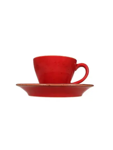 Чашка чайная, Porland, Seasons Red, 175 мл, к блюдцу 13OT16