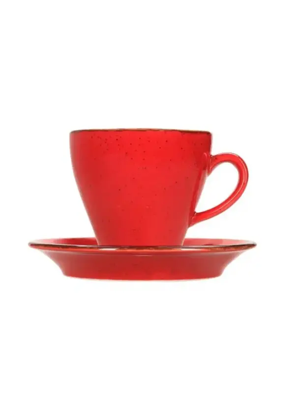 Чашка чайная, Porland, Seasons Red, 300 мл, к блюдцу 13OT16