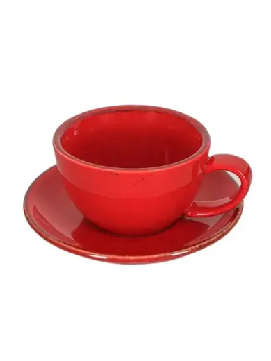 Чашка чайная, Porland, Seasons Red, 200 мл, к блюдцу 138614