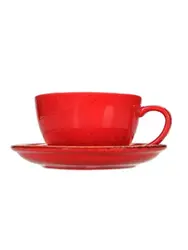 Чашка чайная, Porland, Seasons Red, 200 мл, к блюдцу 138614