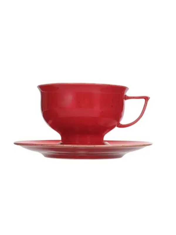 Чашка чайная, Porland, Seasons Red, 210 мл, к блюдцу 13CA15