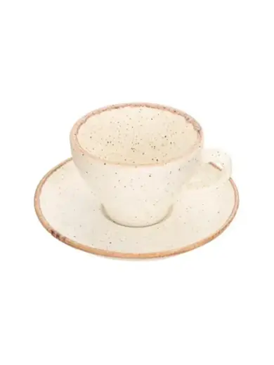 Чашка кофейная, Porland, Seasons Beige, 100 мл, к блюдцу 128114