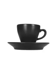 Чашка кофейная, Porland, Seasons Black, 70 мл, к блюдцу 12OT12