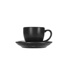 Чашка кофейная, Porland, Seasons Black, 90 мл, к блюдцу 128612