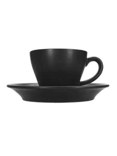 Чашка чайная, Porland, Seasons Black, 175 мл, к блюдцу 13OT16