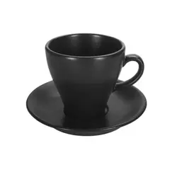 Чашка чайная, Porland, Seasons Black, 300 мл, к блюдцу 13OT16