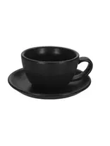 Чашка чайная, Porland, Seasons Black, 280 мл, к блюдцу 138615