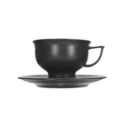 Чашка чайная, Porland, Seasons Black, 210 мл, к блюдцу 13CA15