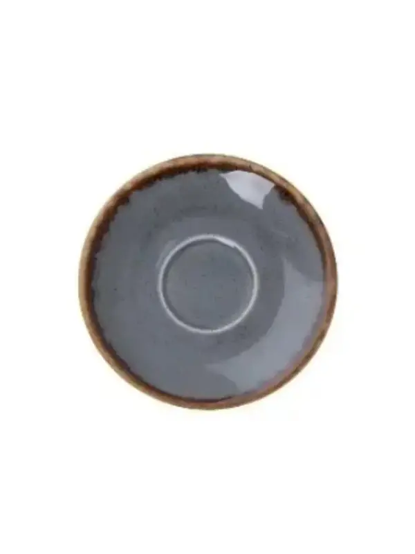 Блюдце для чашки кофейной, Porland, Seasons Dark Grey, 12 см (к чашке 31CA09)
