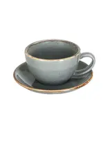 Чашка чайная, Porland, Seasons Dark Grey, 200 мл (к блюдцу 138614)
