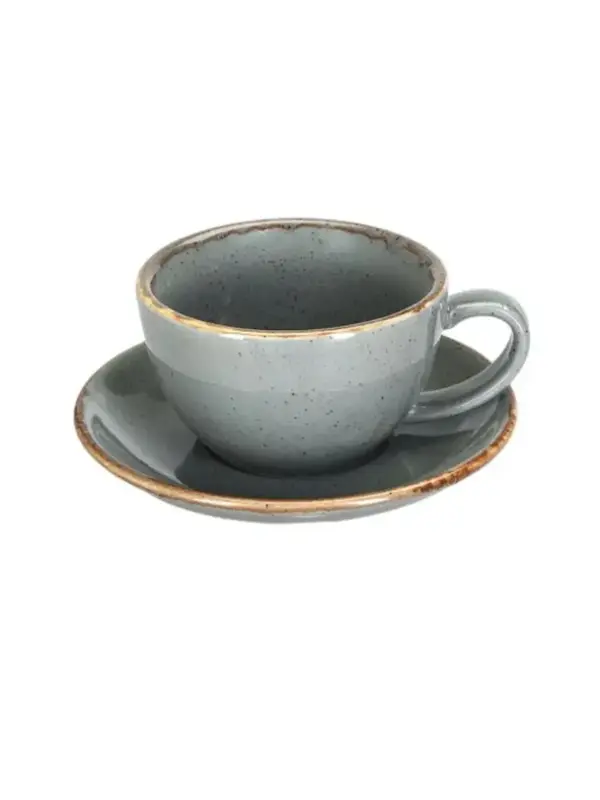 Чашка чайная, Porland, Seasons Dark Grey, 200 мл (к блюдцу 138614)
